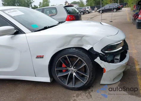 2018 Dodge Charger R/T Scat Pack Rwd z USA, uszkodzony, nr VIN 2C3CDXGJ6JH312088